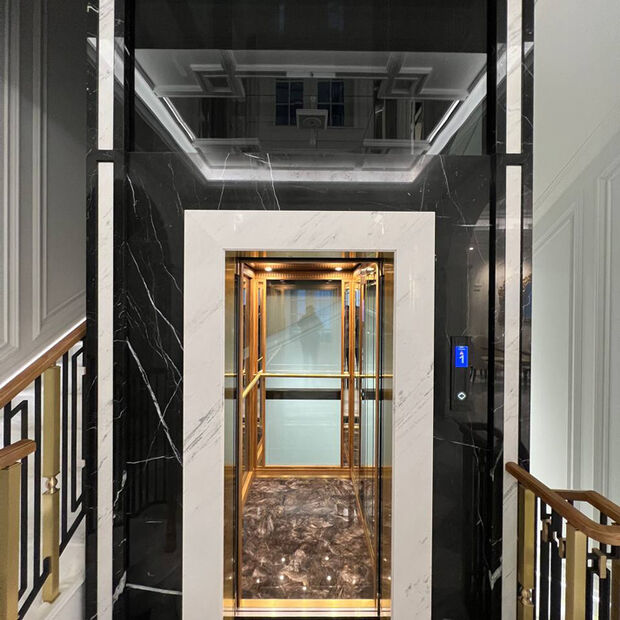 пример панорамного лифта